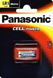Baterija - Panasonic LR01 1.5V Alkalinė Baterija LR1 12mm x 30.2mm 13g