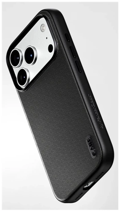 Panzer Glass CARE by PanzerGlass Fusion Fabric MagSafe dėklas iPhone 18 Pro Max / 17 Pro Max juodas