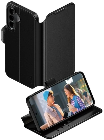 Panzer Glass Dėklas CARE by PanzerGlass Feature Wallet Kickstand do Samsung Galaxy A57 5G juoda
