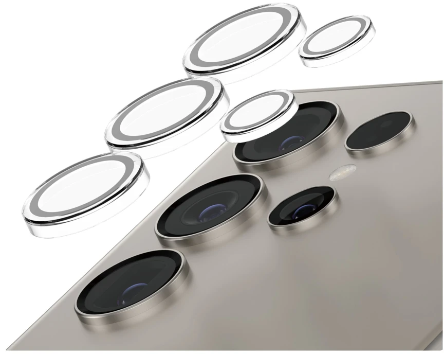Panzer Glass Ekrano apsauga kamerai SAFE by PanzerGlass Rings Lens Protector Samsung Galaxy S25 Ultra skaidrus