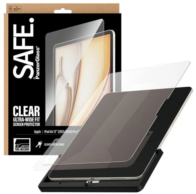 „Panzer Glass“ „PanzerGlass SAFE“ – ekrano apsauga „iPad Air“ / „iPad 13 Pro“ planšetiniams kompiuteriams