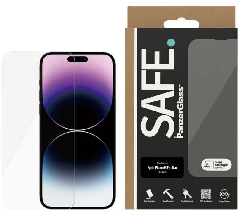 Panzer Glass SAFE by PanzerGlass Ultra-Wide Fit Apsauginis stiklas Apple iPhone 14 Pro Max