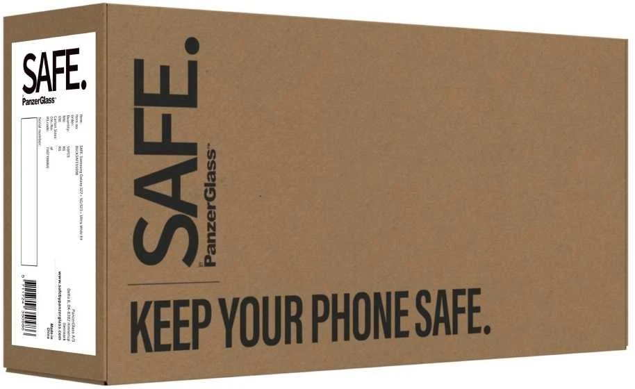 Panzer Glass „PanzerGlass SAFE. by ®“ ekrano apsauga „Samsung Galaxy S22 5G | S23+“ | Itin plataus kampo, „Samsung“, „Samsung – Galaxy S23+“, „Samsung – Galaxy S22+“, sausai tepamas, atsparus įbrėžimams, atsparus smūgiams, permatomas