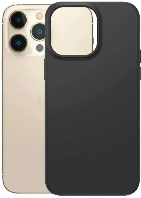 Panzer Glass PanzerGlass | Biologiškai skaidus dėklas | Nugaros apsauga | Apple | iPhone 14 Pro Max | Biologinis plastikas | Juodas | Suderinamas su belaidžiu įkrovimu; Karinio laipsnio standartas; 100% kompostuojamas