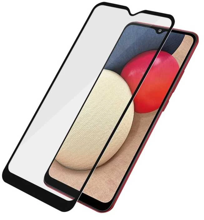 Panzer Glass PanzerGlass Case Friendly Screen Protector 7262 Samsung Galaxy A02s, Juodas, nuo krašto iki krašto