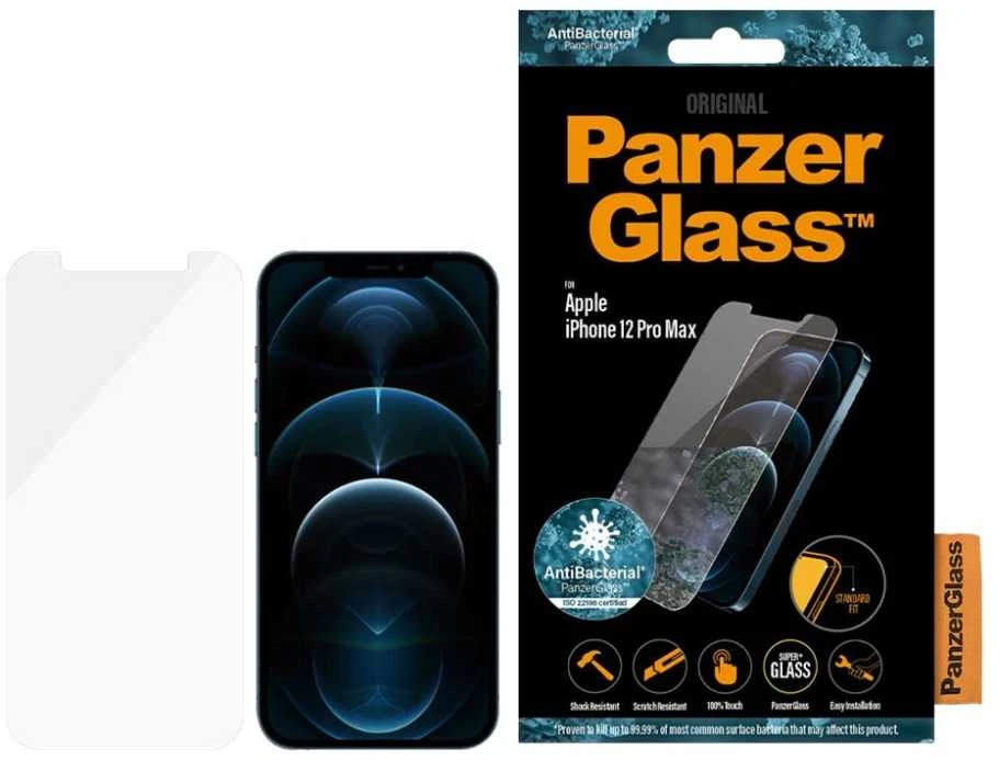 Panzer Glass PanzerGlass | Apple | Skirta iPhone 12 Pro Max | Stiklas | Skaidrus | Skaidri ekrano apsauga