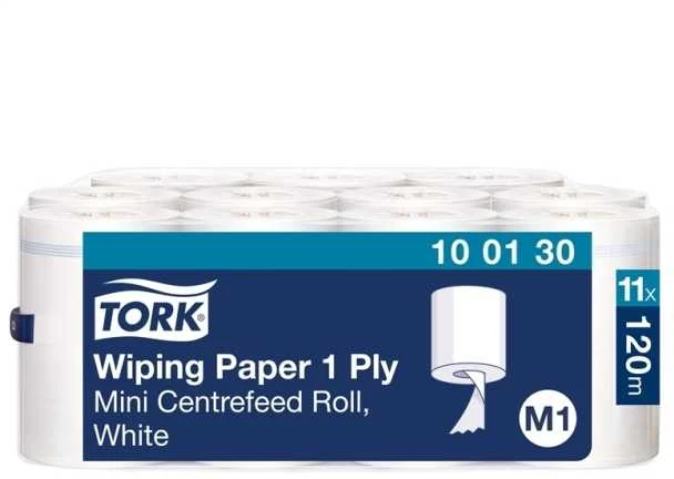 Popierinis rankšluostis M1 TORK ADVANCED 415, 100130, 1 sl., 21.5 cm x 120 m, balta sp.