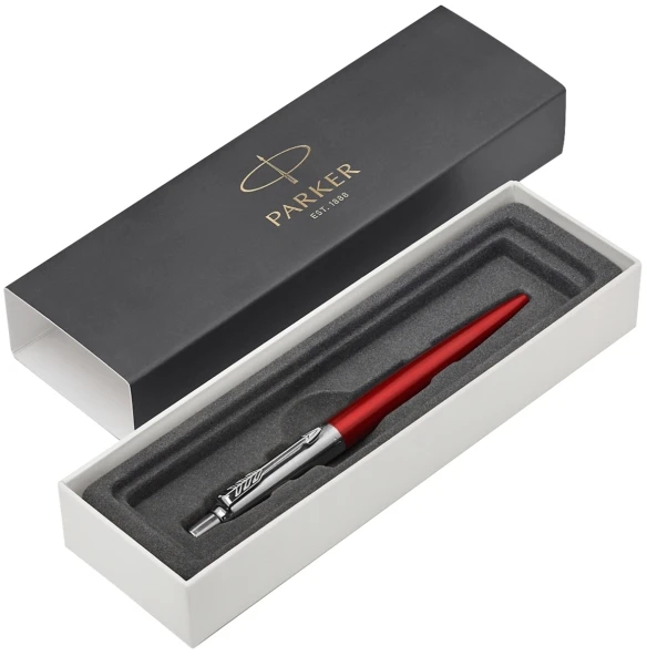 Automatinis tušinukas Parker Jotter Kensington Raudona CT. Su dovanų dėžute