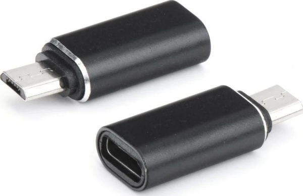 Partner Telecom Oem Adapteris Type C (female) to Micro USB (male) juodas