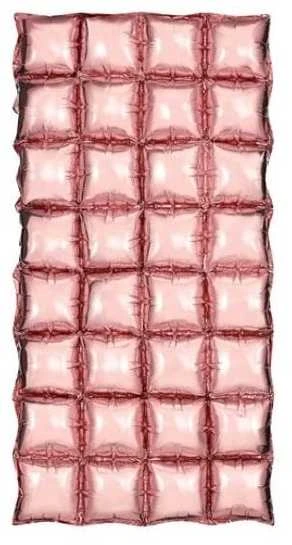 Party Deco Folinis balionas-siena rausvai auksinės spalvos 55x110cm