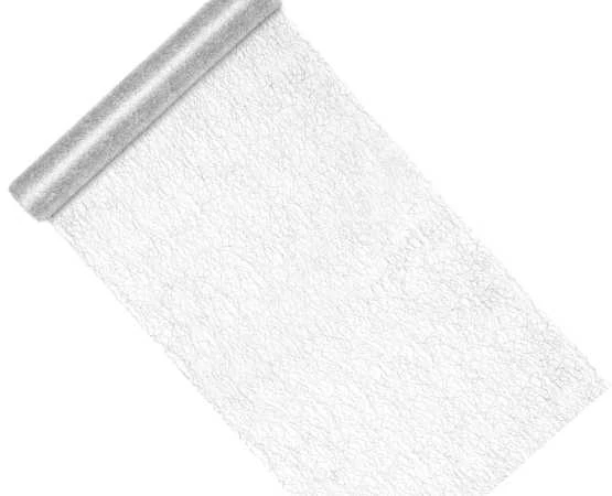 Party Deco PartyDeco MESH DEC Sidabrinis FIBRA 0,36X9M FOILIJA