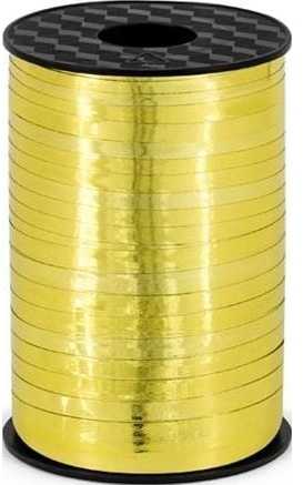Party Deco Juostelė balionams auksinė 5mm/225m blizganti