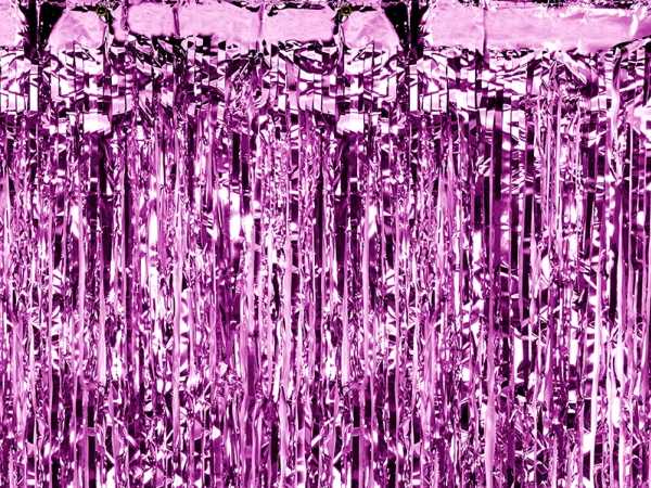 PartyDeco Folinė kutų užuolaida dekoracijoms, Spalva: Violetinis