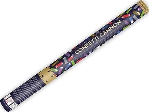 Party Deco Konfeti patranka įvairių spalvų 60cm 1 vnt