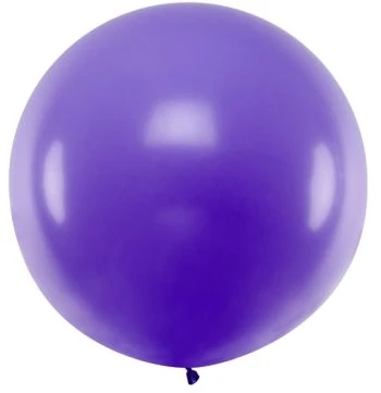 Party Deco Balionas 1m skersmens violetinis