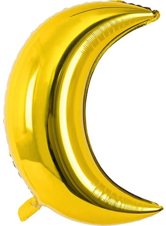 Party Deco PartyDeco Folinis balionas Mėnulis, 60cm