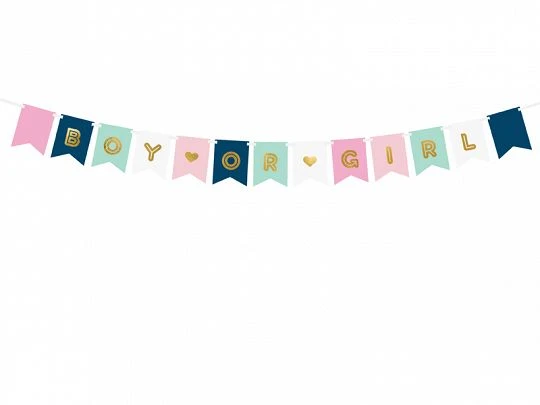PartyDeco Girlianda Berniukas ar mergaitė, 15x175