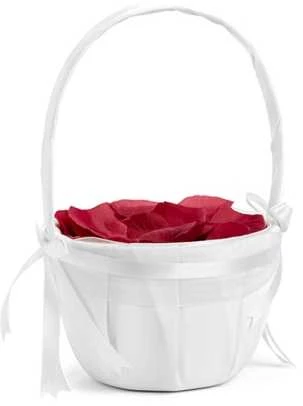 Party Deco Vestuvinis krepšelis žiedlapiams