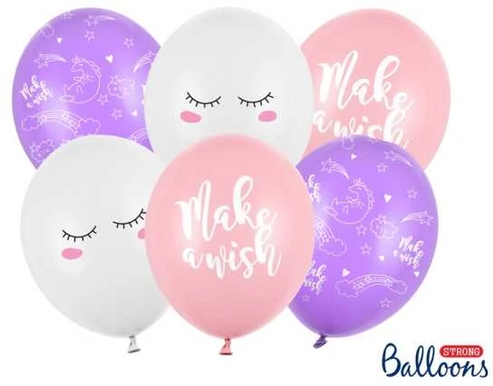 Party Deco PartyDeco Balionai Vienaragis 30 cm 6 vnt.