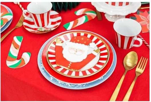 Party Deco Servetėlės "Kalėdų senis"