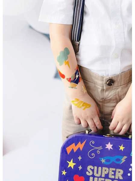PartyDeco Laikinosios tatuiruotės Lėktuvai