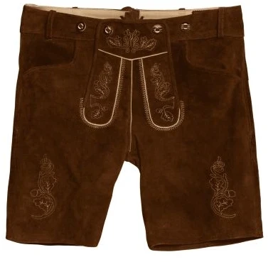 Partychimp Brune lederhosen Flachau, kort