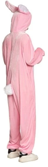 Partychimp Rožinė kanin kostume