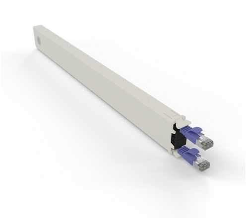 PATCHBOX CONEX8STPVI kabelis sieciowy Violetinis 0,8 m Cat6a U/FTP (STP)