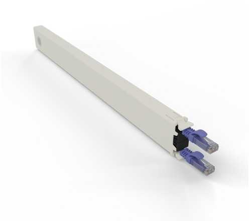 PATCHBOX CONEX8UTPVI kabelis sieciowy Violetinis 0,8 m Cat6a U/UTP (UTP)