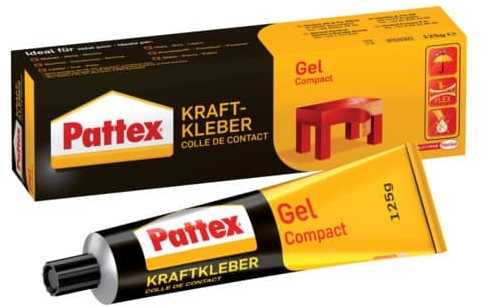 Pattex Pattex Kraftkleber Compact, kontaktiniai klijai, gelis, tūbelė, 125g