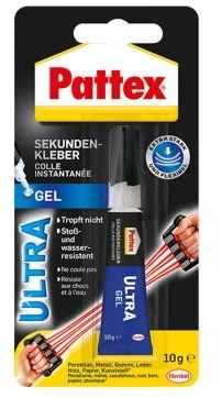 Pattex Pattex SekundenALLESkleber Ultra Gel WA98, Tube mit 3g