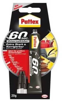 Pattex Universalkleber 60 Sekunden,Tube mit 20g