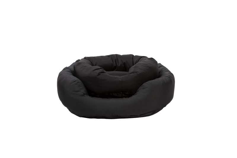 Dexas Paw Love - Dog bed - Oval (Medium 85x70cm) - Juodas