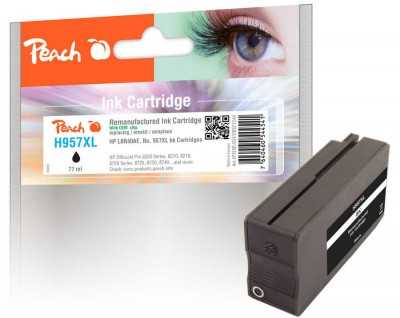 Tusz Peach Peach Patrone HP Nr.957XL juodas mit OEM Chip remanufactured