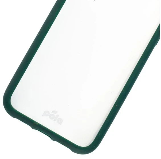 Pela Clear – ekologiškas iPhone 11 Pro dėklas – žalias