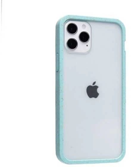 Pela skaidrus dėklas telefonui 12/12 Pro - Mėlyna