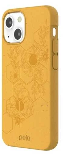Pela Pela Classic medaus ekologiškas iPhone 13 mini dėklas – Hive Edition
