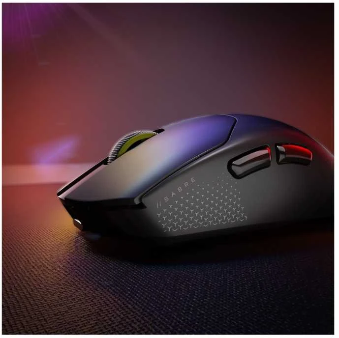 Pelė žaidimams Corsair SABRE V2 PRO juodos spalvos