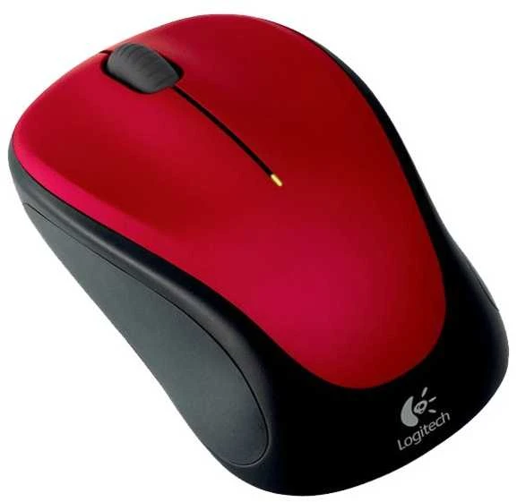 Optinė belaidė pelė Logitech M235, raudona, 910-002496