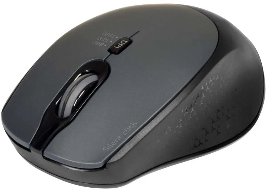 PORT DESIGNS Office PRO Silent Pelė 900713 Wireless, Juodas