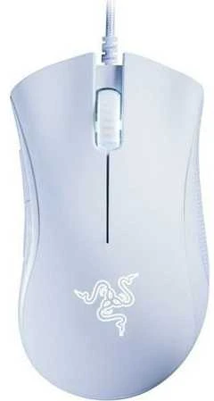 Pelė Razer DeathAdder Essential, dešinei rankai, Optinis, USB A tipo, 6400 DPI, Balta
