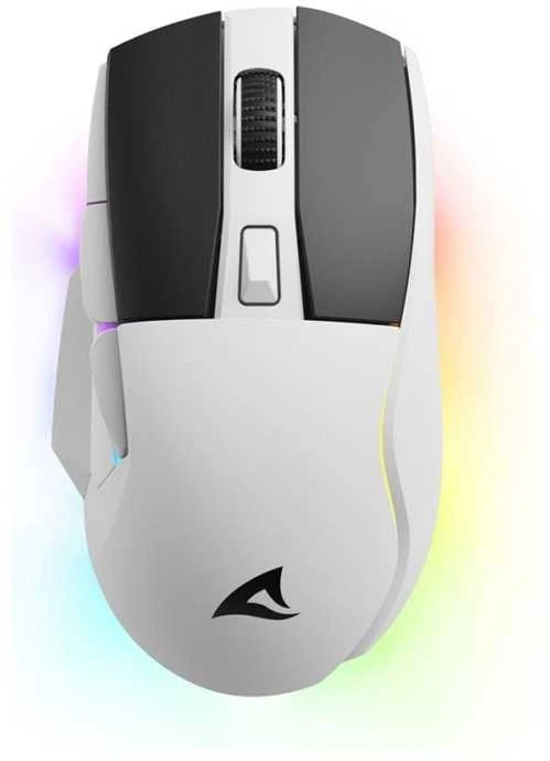 Sharkoon Pelė Shark SGM50W Optisch 6 mygtukai 6.400 DPI wei