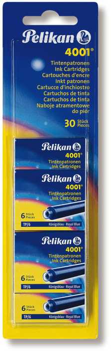 Pelikan Tusz 4001 TP/5 royal mėlyna 5 vnt