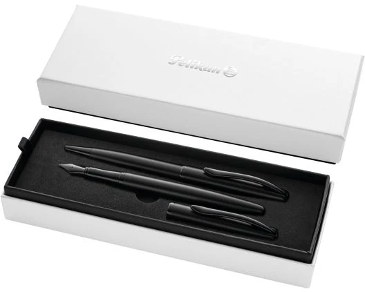 Pelikan Tušinukas+plunksnakotis JAZZ NOBLE elegance juodas