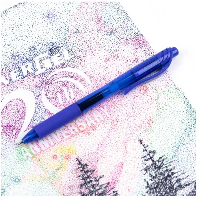 Pentel BL107-C - Retractable gel pen - Mėlyna - Mėlyna - 0.7 mm - 1 pc(s)