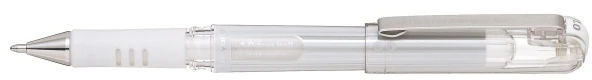 Pentel hibridinis gelinis rutulinis rašiklis, 0,5 mm, baltas