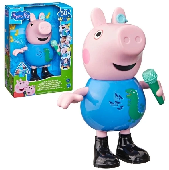 Peppa Pig interaktyvus žaislas „Joke and Sing George“ anglų kalba