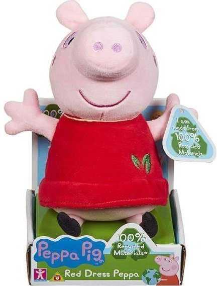 Hasbro PEPPA PIG Pliušinis žaislas „Kiaulytė Pepa“, 20 cm