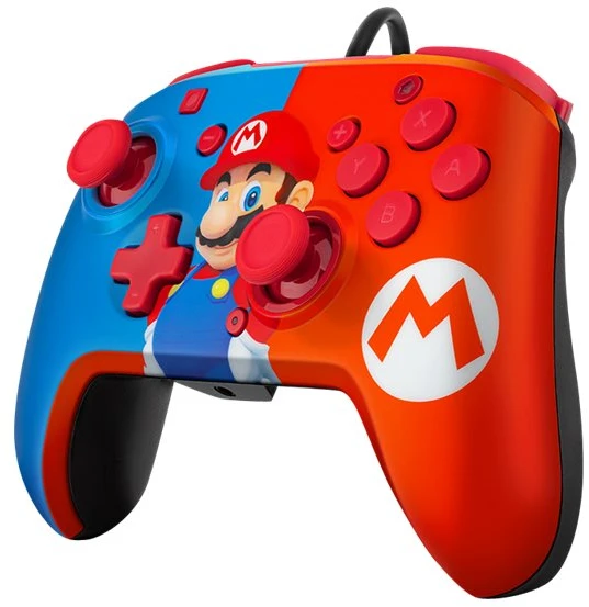 PDP Delux+ Audio Mario laidinis valdiklis skirtas Nintendo Switch