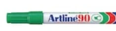 Shachihata Permanentinis žymeklis Artline 90, 2,5 mm, žalias